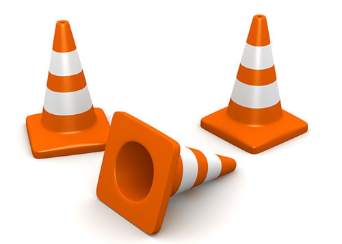 traffic cones