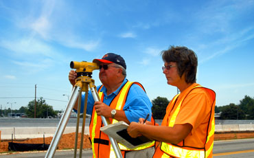 image of survey crew