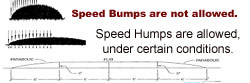 Speed Bumps vs. Speed Humps