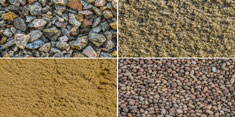 Photo of gravel and sand